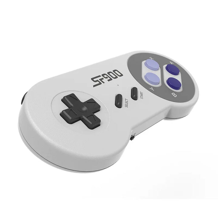SF900 Retro Game Console – 5000 Built-in Games, HDMI Output, Wireless Controllers, SNES Style