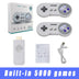 SF900 Retro Game Console – 5000 Built-in Games, HDMI Output, Wireless Controllers, SNES Style