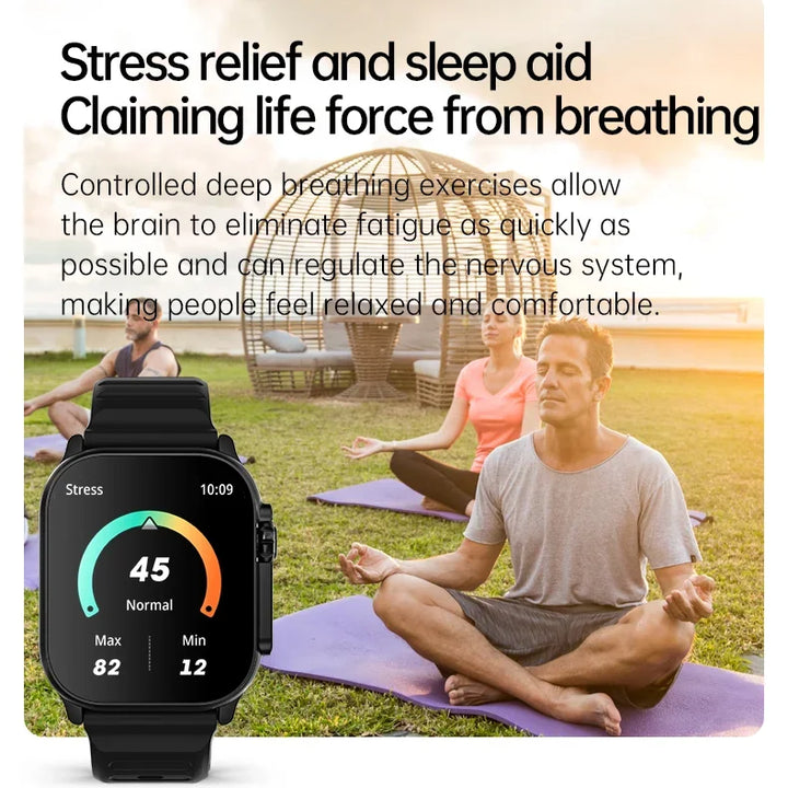 T900 Ultra 2 Smartwatch 49mm – Bluetooth Calls, NFC & Wireless Charging