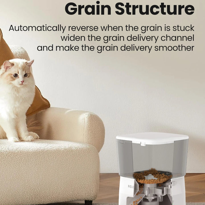 Smart Pet Food Dispenser – Automatic Wi-Fi Feeder for Dogs & Cats