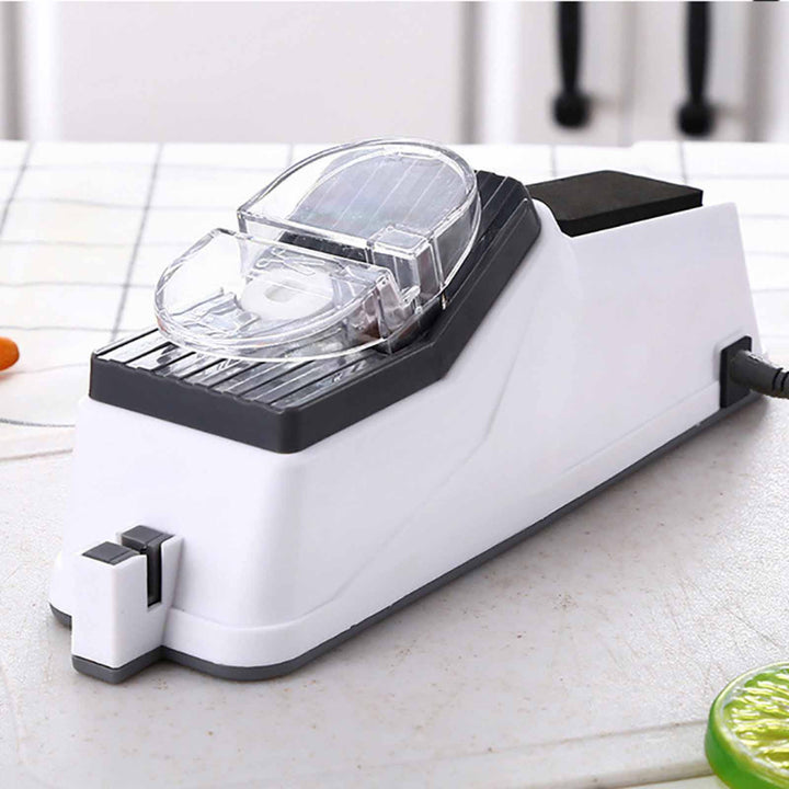Electric Knife Sharpener – 5-Second Fast Sharpening & Polishing Tool for All Kitchen Knives
