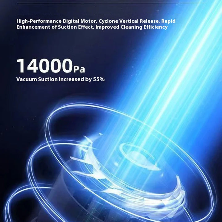 Handheld Car Wireless Vacuum Cleaner - Dry & Wet Use