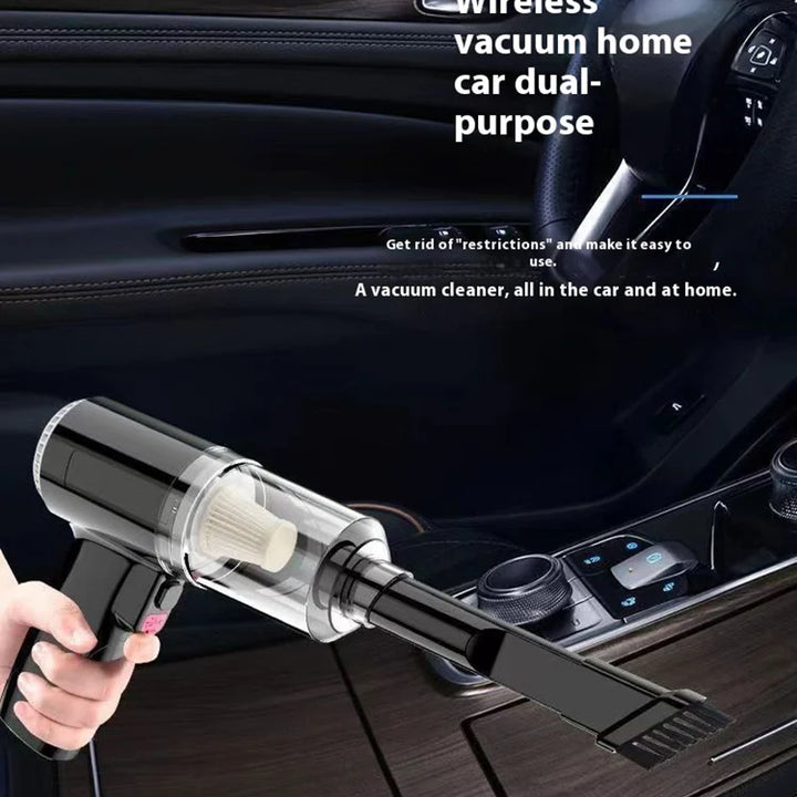 Handheld Car Wireless Vacuum Cleaner - Dry & Wet Use