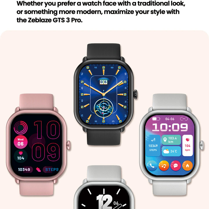 Zeblaze GTS 3 Pro Smartwatch with AMOLED Display