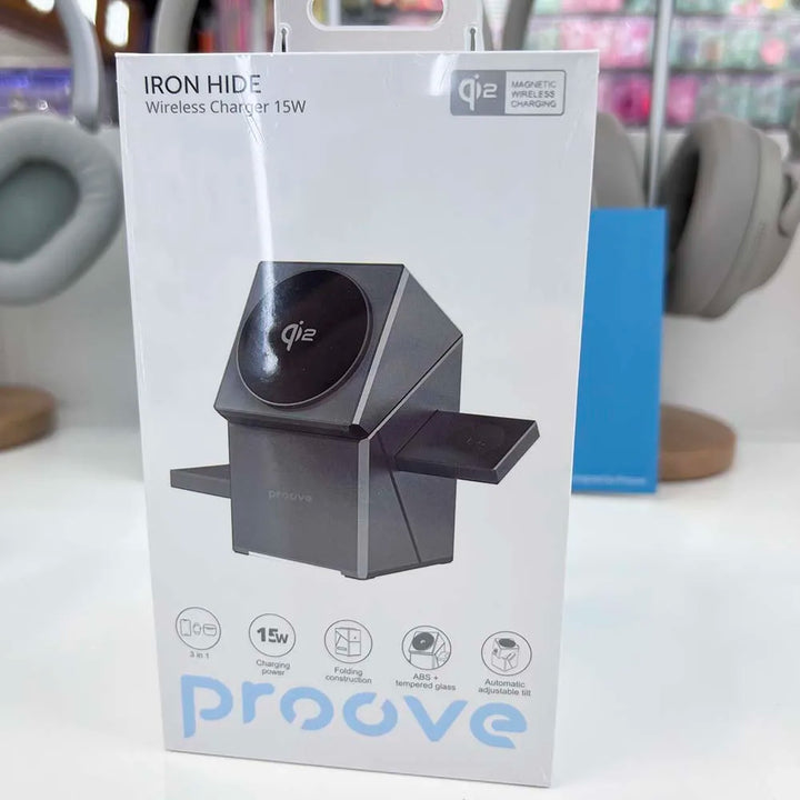 Qi2 3-in-1 Wireless Charger with Auto-Rotating Dock