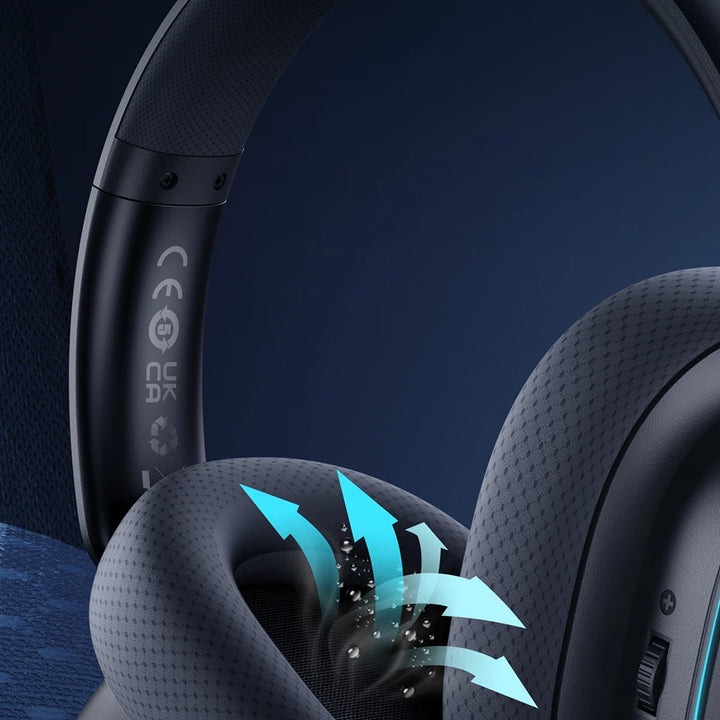 Baseus GH02 Wireless Gaming Headphones - RGB & Bluetooth 5.3