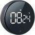 Magnetic LED Digital Timer – Silent Countdown Clock with Rotary Control for Kitchen, Study & Cooking