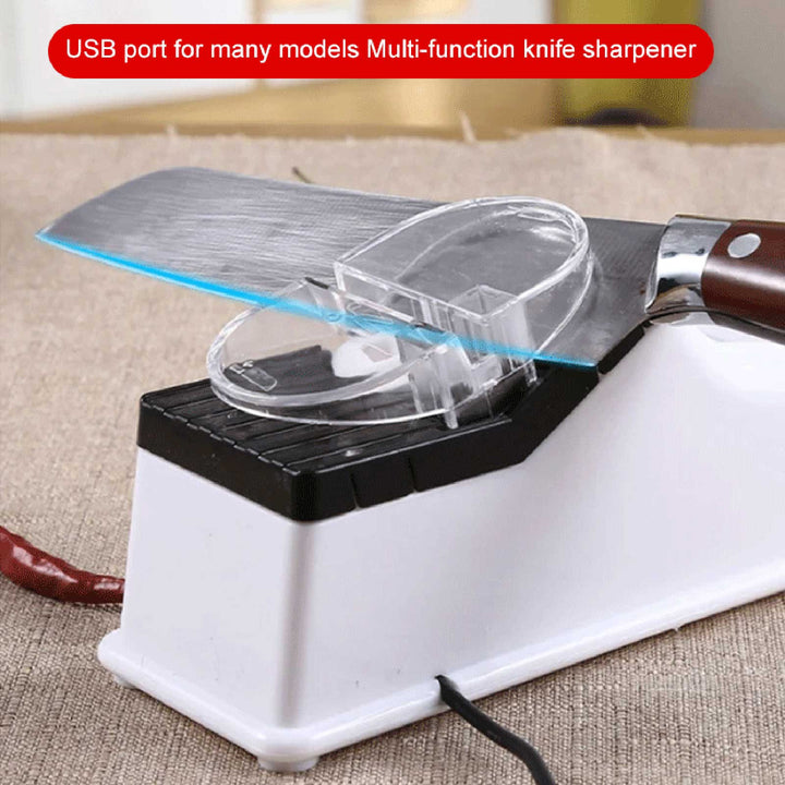 Electric Knife Sharpener – 5-Second Fast Sharpening & Polishing Tool for All Kitchen Knives