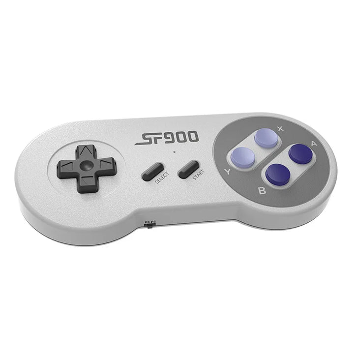 SF900 Retro Game Console – 5000 Built-in Games, HDMI Output, Wireless Controllers, SNES Style