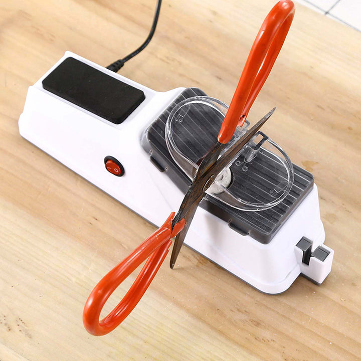 Electric Knife Sharpener – 5-Second Fast Sharpening & Polishing Tool for All Kitchen Knives