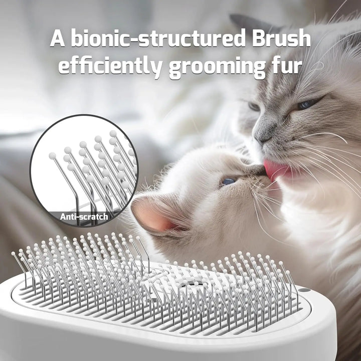 Pet Spray Grooming Comb – De-shedding & Styling Tool for Dogs and Cats